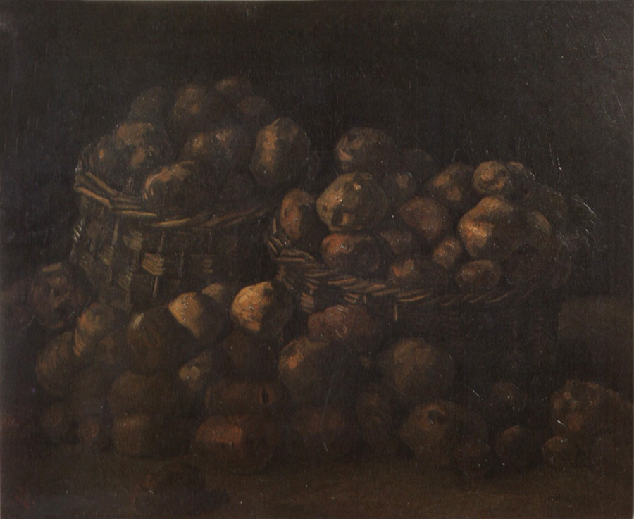 Still Life with Two Baskets of Potatoes (nn04)